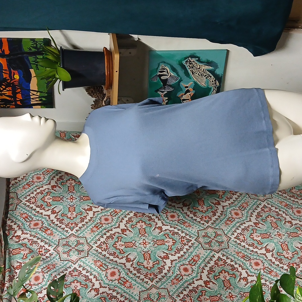 A New Day Light Blue Top, Size XL
